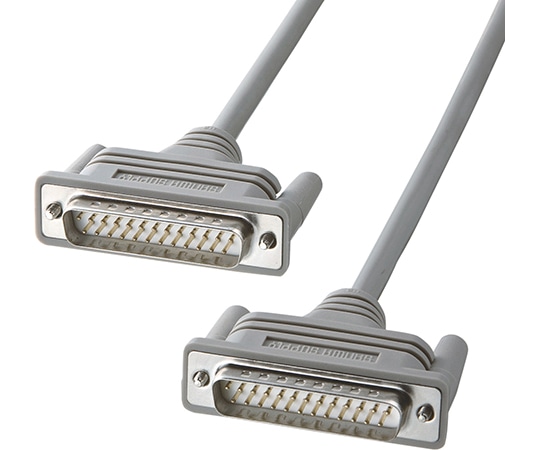 サンワサプライ RS-232Cケーブル 25pin/クロス 非同期通信 3m KRS-007K 1本(ご注文単位1本)【直送品】