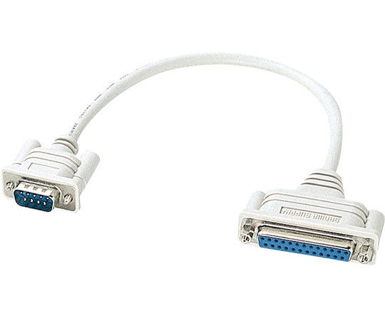 サンワサプライ RS-232C変換ケーブル 0.2m KRS-9M25F02K 1本(ご注文単位1本)【直送品】