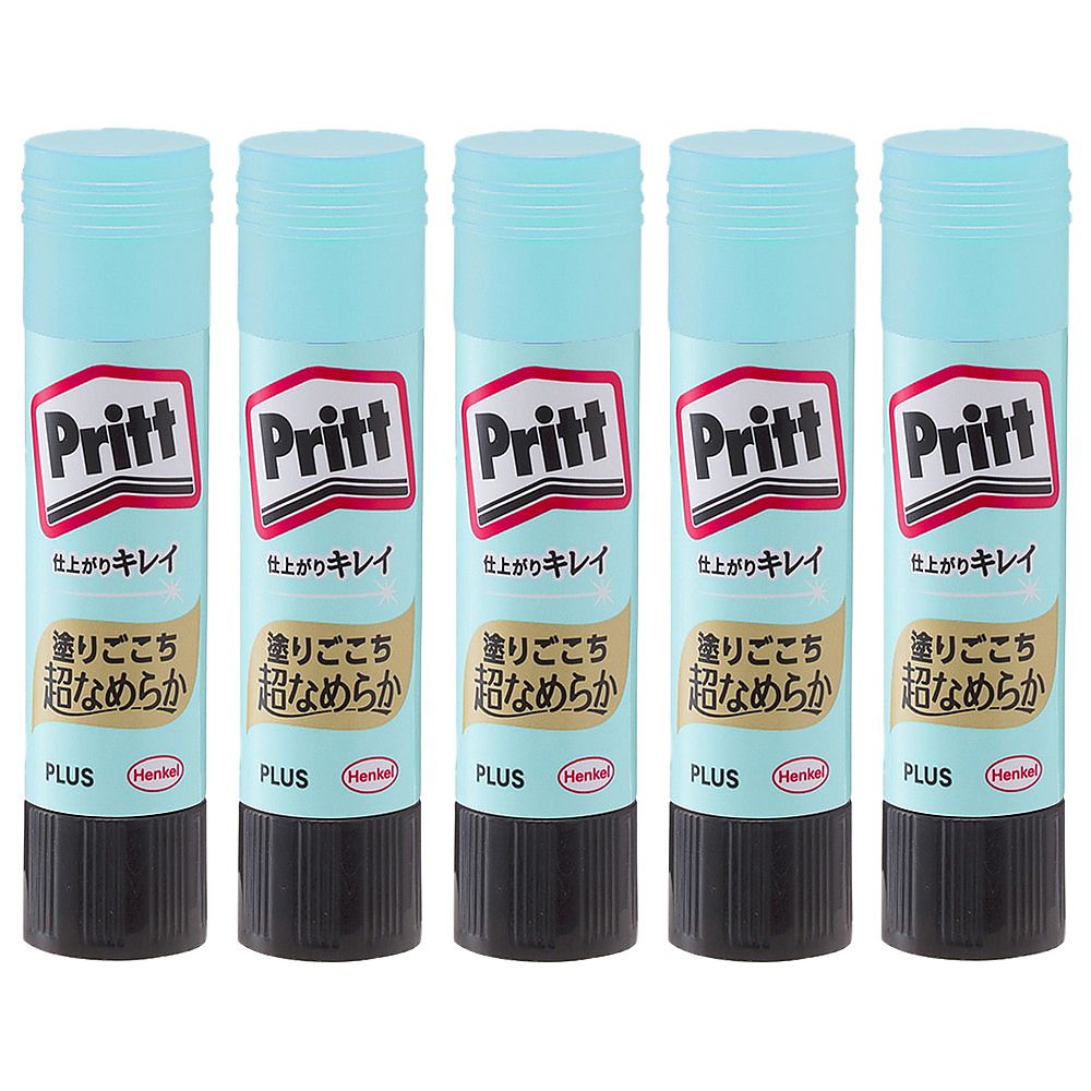 プラス スムーズPritt レギュラー セリース 5本入 NS-721-5P 1パック(ご注文単位1パック)【直送品】