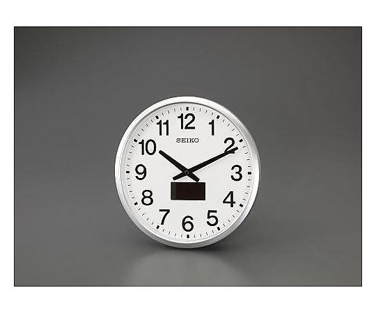 エスコ φ325mm [電波]掛時計 EA798CC-14A 1個(ご注文単位1個)【直送品】