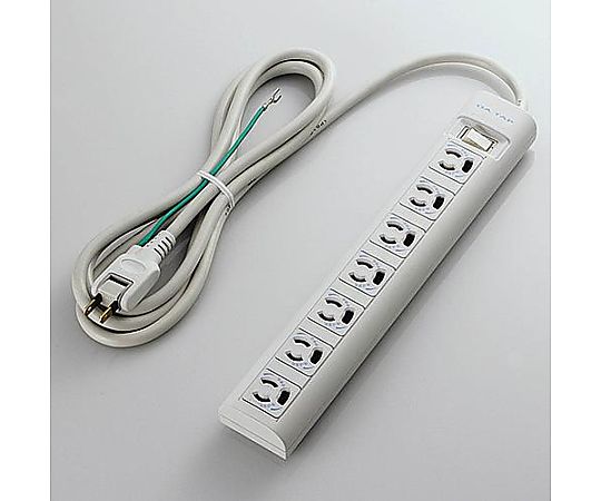 エレコム AC125V/15Ax 2m タップ(7口・抜け止・マグネット付) EA815GL-45AA 1個(ご注文単位1個)【直送品】