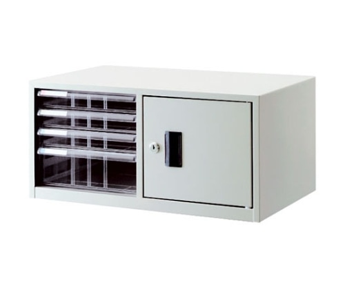 ナカバヤシ アバンテV2 レターケース リニューアルタイプ A4/4段 ニューグレー AL-T44 AL-T44ニユ-グレ- 1個(ご注文単位1個)【直送品】