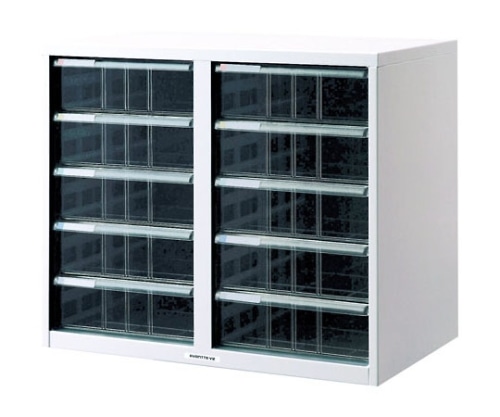 ナカバヤシ アバンテV2 レターケース A4/深型5段 ニューグレー AL-M10/A AL-M10ニューグレー/A 1個(ご注文単位1個)【直送品】