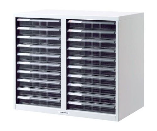 ナカバヤシ アバンテV2 レターケース A4/浅型10段 ニューグレー AL-S20/A AL-S20ニューグレー/A 1個(ご注文単位1個)【直送品】