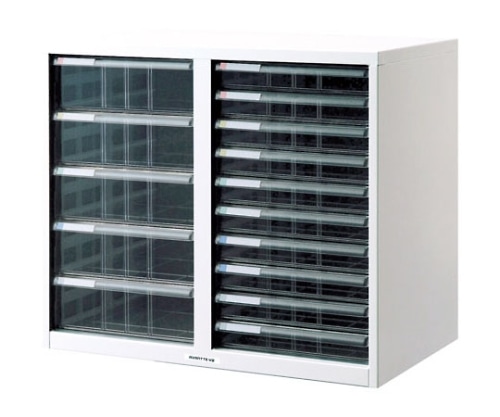 ナカバヤシ アバンテV2 レターケース A4/浅型/深型 ニューグレー AL-C15/A AL-C15ニューグレー/A 1個(ご注文単位1個)【直送品】