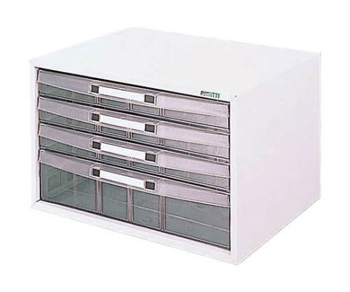 ナカバヤシ アバンテV2 レターケース A4/横型4段 AL-W4-W 1個(ご注文単位1個)【直送品】