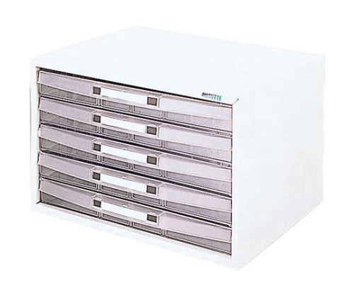 ナカバヤシ アバンテV2 レターケース A4/横型5段 AL-W5-W 1個(ご注文単位1個)【直送品】