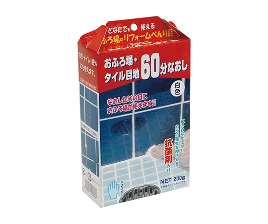日本ミラコン産業 おふろ場・タイル目地60分なおし 白 200g MR-006 1セット(ご注文単位1セット)【直送品】