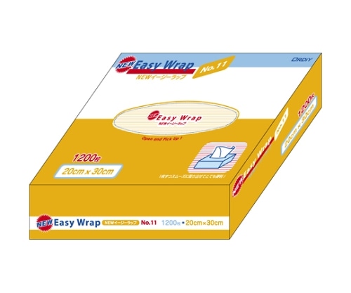 オルディ NEWイージーラップ №11 半透明 1ケース(1200枚×12パック) NEZW-11 1箱(ご注文単位1箱)【直送品】