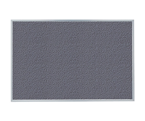 神栄ホームクリエイト 掲示板 アルミ製 幅1200×高900mm レザー貼 灰色 SMS-1011 1個(ご注文単位1個)【直送品】