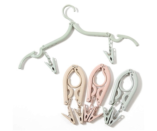 ロジック 折り畳みハンガー 4本セット LG-FLNG-HNGR 1袋(ご注文単位1袋)【直送品】