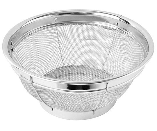 WIZ'A(アークランドサカモト) AQUASIDE DXリング付 ザル 18cm K704 1個（ご注文単位1個）【直送品】