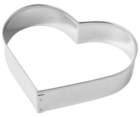 WIZ'A(アークランドサカモト) ステン抜き型 ハート C1002 1個（ご注文単位1個）【直送品】
