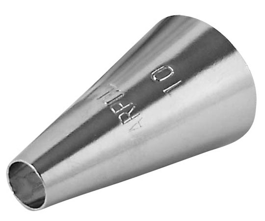 WIZ'A(アークランドサカモト) デコレーション口金 丸 6mm No.10 1個（ご注文単位1個）【直送品】