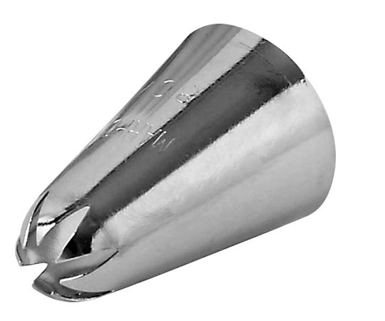 WIZ'A(アークランドサカモト) デコレーション口金 花 8-7切 No.807 1個（ご注文単位1個）【直送品】