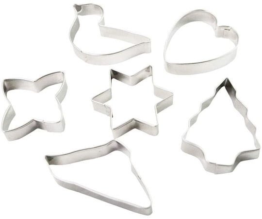 貝印 Kai House SELECT クッキー抜型 6個セット ツリー・星 #000DL6190 1個（ご注文単位1個）【直送品】