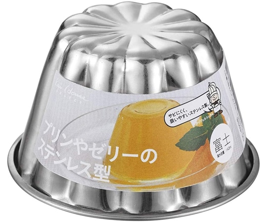 貝印 Kai House SELECT プリン・ゼリーステンレス型 富士 #000DL6238 1個（ご注文単位1個）【直送品】