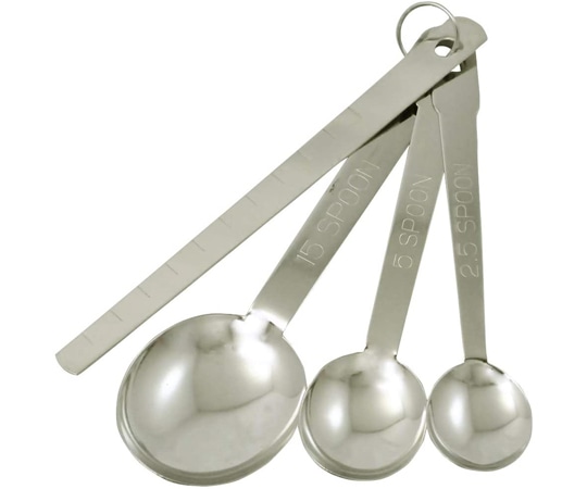 貝印 Kai House SELECT 計量スプーン 3本 ヘラ付 #000DL6315 1個（ご注文単位1個）【直送品】