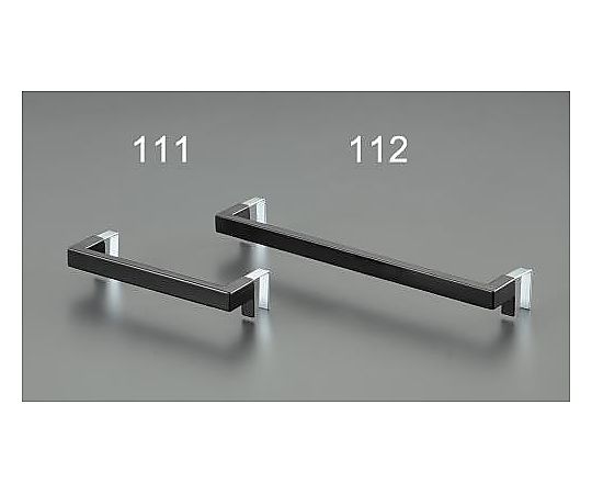 エスコ 190x 60-70x40mm タオルハンガー(スチール製) EA951FE-111 1個（ご注文単位1個）【直送品】