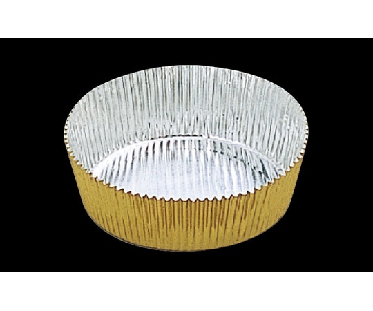 東洋アルミエコープロダクツ 丸型ケース 7cm 100枚入 A1074-E 1パック（ご注文単位1パック）【直送品】