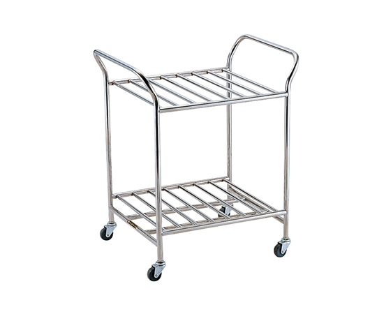 エムテートリマツ 18-8まな板立(7枚立) キャスター付  1個（ご注文単位1個）【直送品】