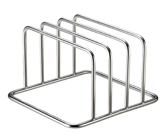 エムテートリマツ 18-8コンパクトまな板立て 3枚立  1個（ご注文単位1個）【直送品】