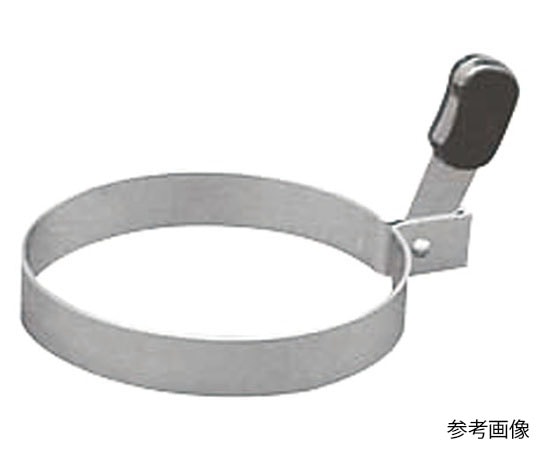 田辺金具 18-0PC柄手付目玉リング 大  1個（ご注文単位1個）【直送品】