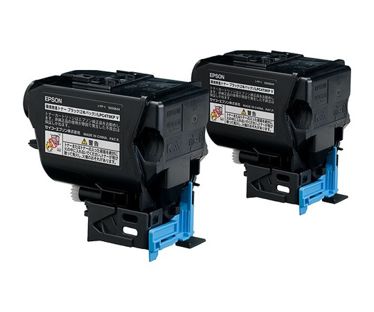 エプソン EPSON 環境推進トナー ブラック 2本パック LPC4T9KPV 1本(ご注文単位1本)【直送品】