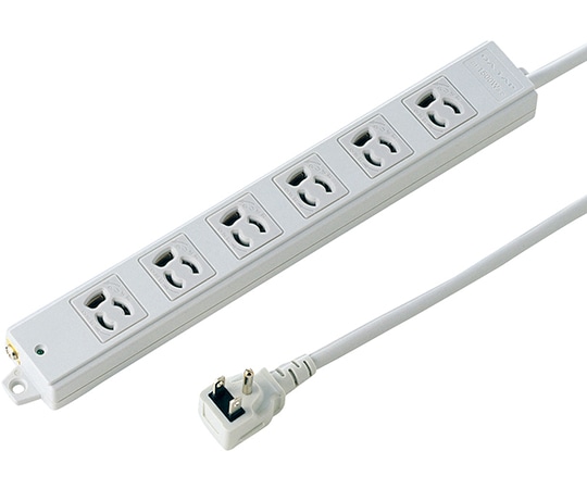 サンワサプライ 工事物件タップ 6個口 1m TAP-K6L-1 1本(ご注文単位1本)【直送品】