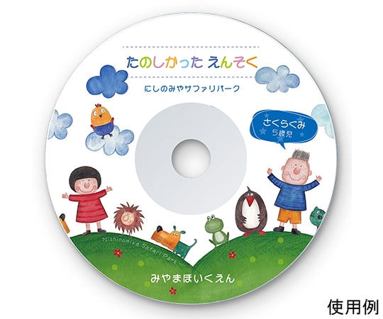 サンワサプライ インクジェットDVD/CDラベル つやなしマット LB-CDR001N-50 1セット(ご注文単位1セット)【直送品】
