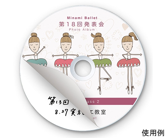 サンワサプライ インクジェット透けないCDラベル 内径24mm マット LB-CDR004N 1セット(ご注文単位1セット)【直送品】