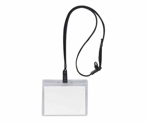 西敬 マイティループエコノミー名札 縦90×横110mm 黒 MLE-331 D 1個(ご注文単位1個)【直送品】