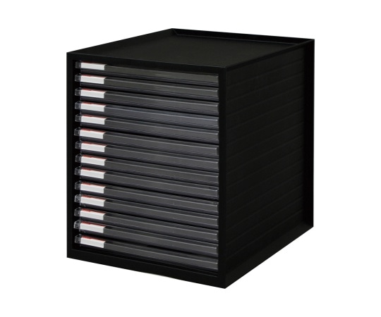 アイリスオーヤマ レターケース ブラック 278×335×345mm LCE-14S 1個(ご注文単位1個)【直送品】