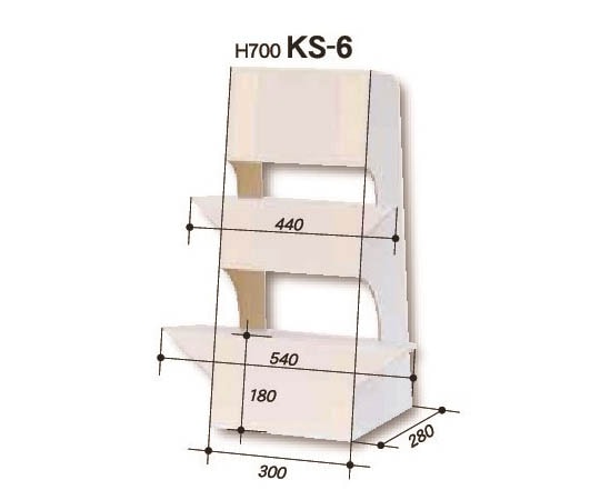アルテ 大型紙スタンド(A1・OGサイズ対応) 1枚入 KS-6 1袋(ご注文単位1袋)【直送品】