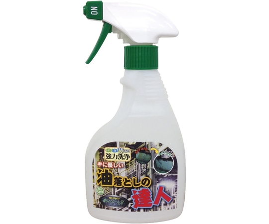 アズワン 洗浄剤 油落としの達人 魔りょくりーんM 400mL×12本 MRY-400M 1箱(ご注文単位1箱)【直送品】