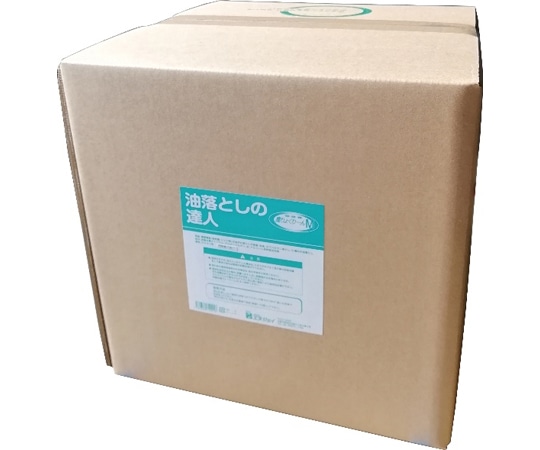 アズワン 洗浄剤 油落としの達人 魔りょくりーんM 18kg MRY-18M 1箱(ご注文単位1箱)【直送品】