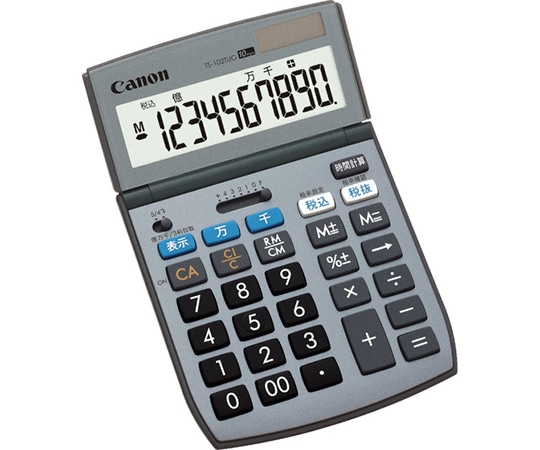 キヤノン 卓上電卓 TS-102TUG 1個(ご注文単位1個)【直送品】