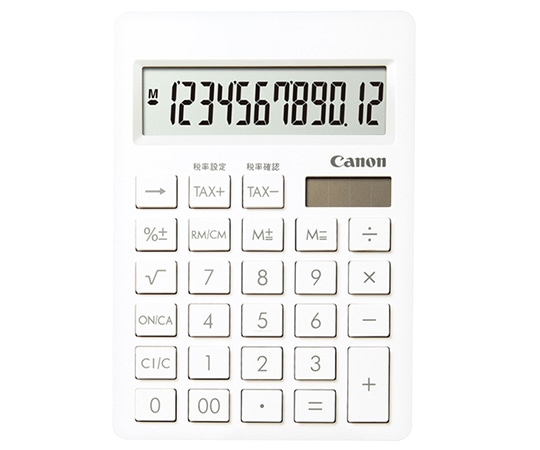 キヤノン スリムボディ ミニ卓上電卓 SI-120T 1個(ご注文単位1個)【直送品】