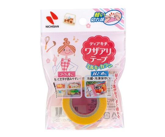 ニチバン ワザアリテープ ミルキーカラー イエロー DK-WAN2549 1個(ご注文単位1個)【直送品】