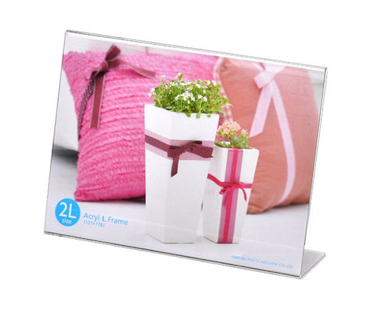 ハクバ写真産業 アクリルLフレーム 2L 1面(ヨコ) FACL-2LY 1個(ご注文単位1個)【直送品】