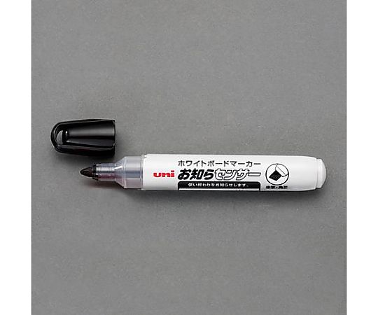 エスコ [黒] ホワイトボードマーカー(1本) EA765MJ-111 1本(ご注文単位1本)【直送品】