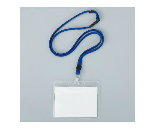 ユニット ループ名札 青紐 10個1組 850-53A 1組(ご注文単位1組)【直送品】