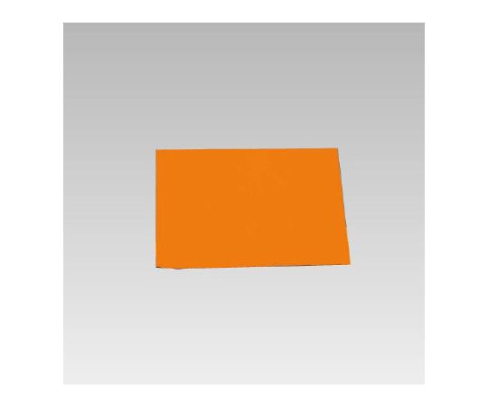 ユニット 無地マグネット 橙 500×500 892-15 1枚(ご注文単位1枚)【直送品】