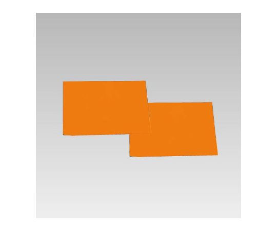 ユニット 無地マグネット 橙 250×250 2枚入 892-25 1組(ご注文単位1組)【直送品】