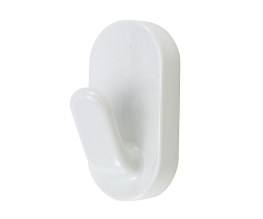 日軽産業 壁面フック ホワイト 2個入 MC-001W 1パック(ご注文単位1パック)【直送品】