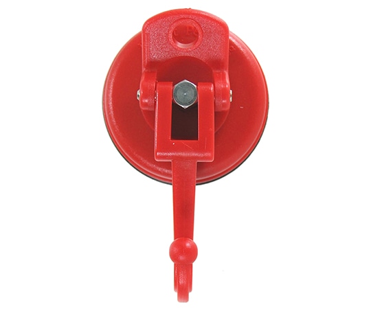 ノムラテック ダブルロック吸盤フック レッド 58×95×58mm N-2373 1個(ご注文単位1個)【直送品】