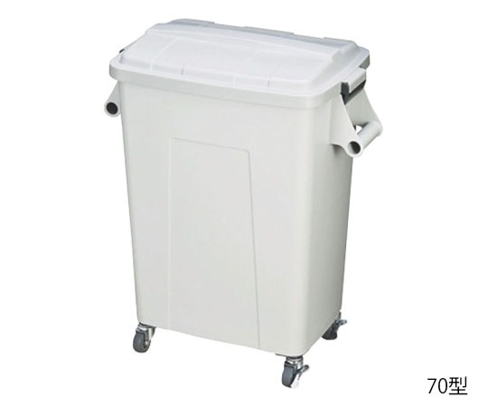 新輝合成 トンボ厨房ダストペール45型 グレー蓋付  1個（ご注文単位1個）【直送品】