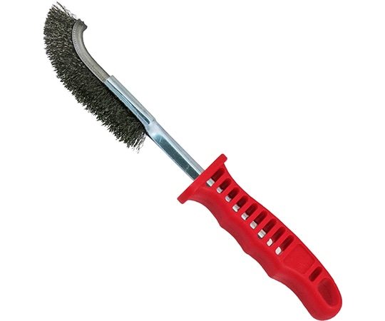 SUN UP グリップブラシ 先曲り 鋼線  1個(ご注文単位1個)【直送品】