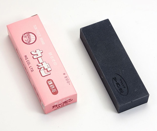 松永トイシ カーボン鎌砥石 朝日虎印 No.800 (150×50×25mm)  1本(ご注文単位1本)【直送品】