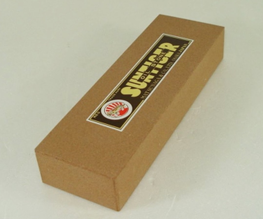 松永トイシ 油砥 朝日虎印 中研ぎ用 中目 #320 (150×50×25mm)  1本(ご注文単位1本)【直送品】